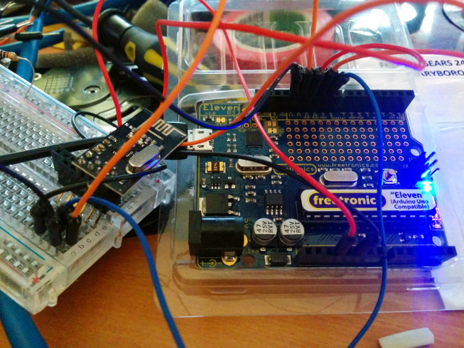 Receiving Arduino Uno